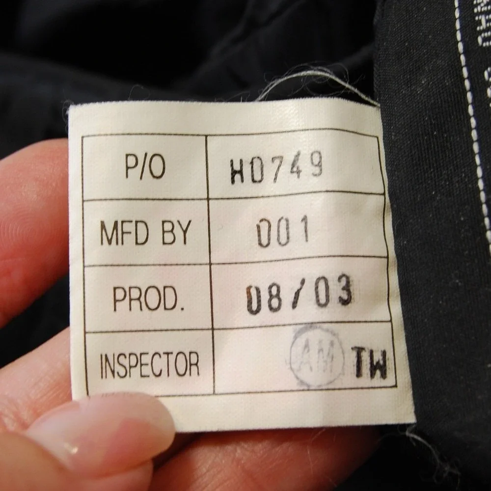 Vintage Harley Davidson Motorcycle jacket Kids Youth Medium Y2K Nylon Zip-up